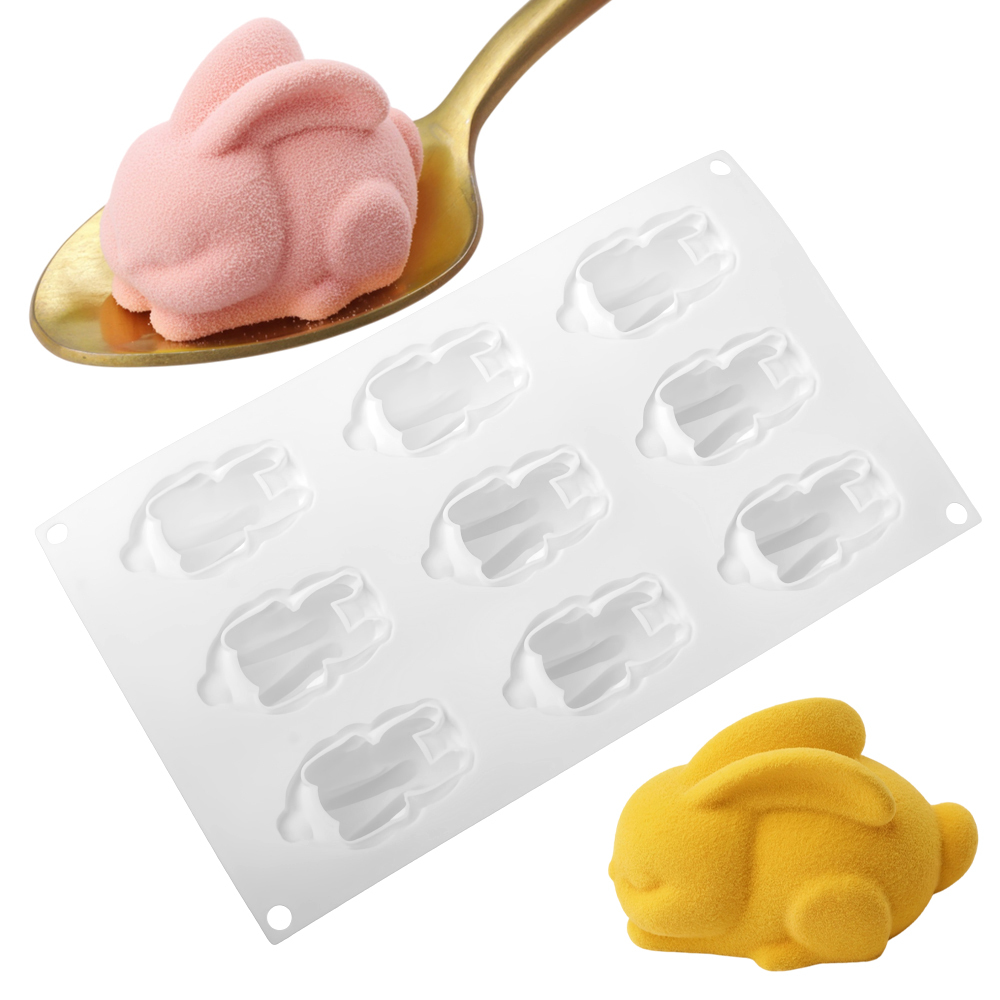 Molde de Silicone com Design d - Bunny Cake Mold avaliação e preço