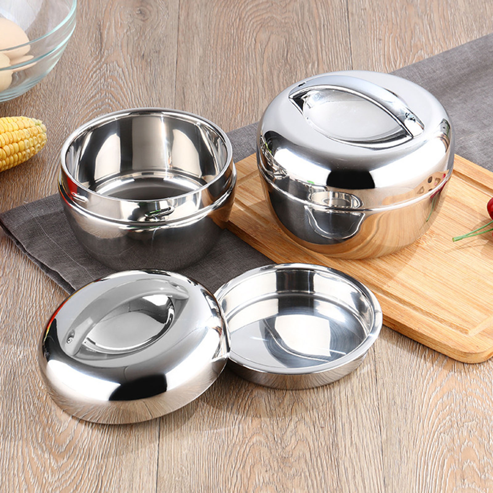 Garrafa térmica isolada de aço - Dim Sum Basket avaliação e preço