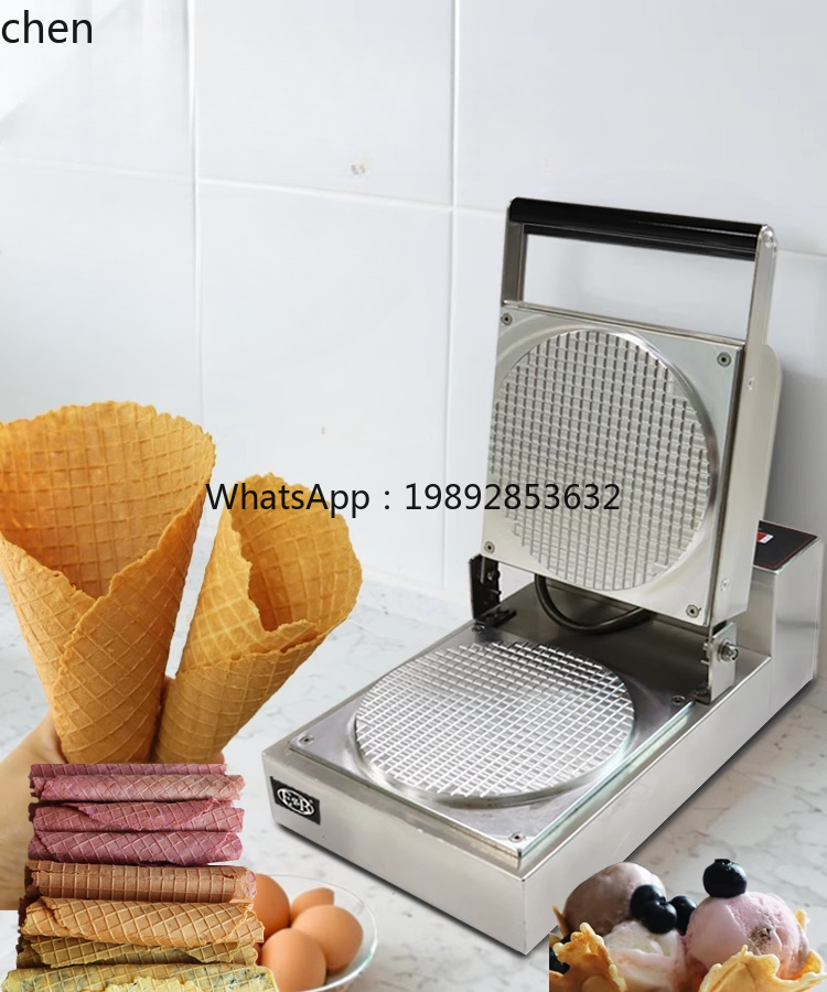 Máquina comercial de rolo de o - Waffle Cone Maker avaliação e preço