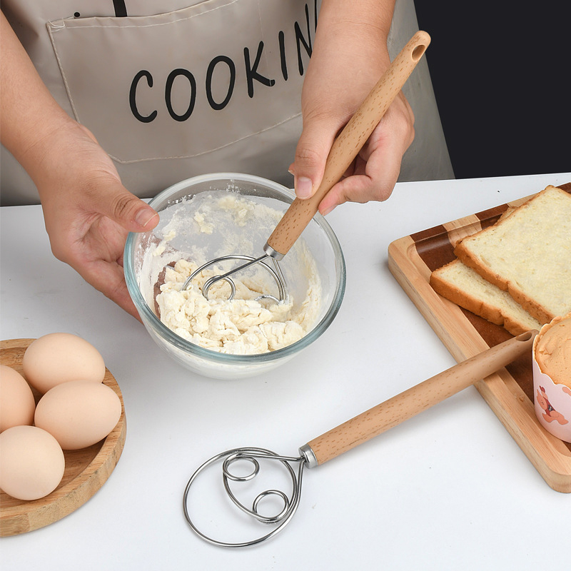 Novo Batedor Manual de Aço Ino - Danish Pancake Pan avaliação e preço